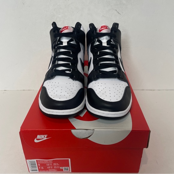 Nike Dunk High WMNS “Panda/Black White” 2022 - Picture 2 of 4